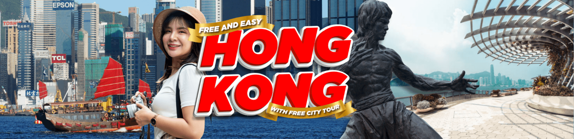 4D3N Hongkong with Free City Tour