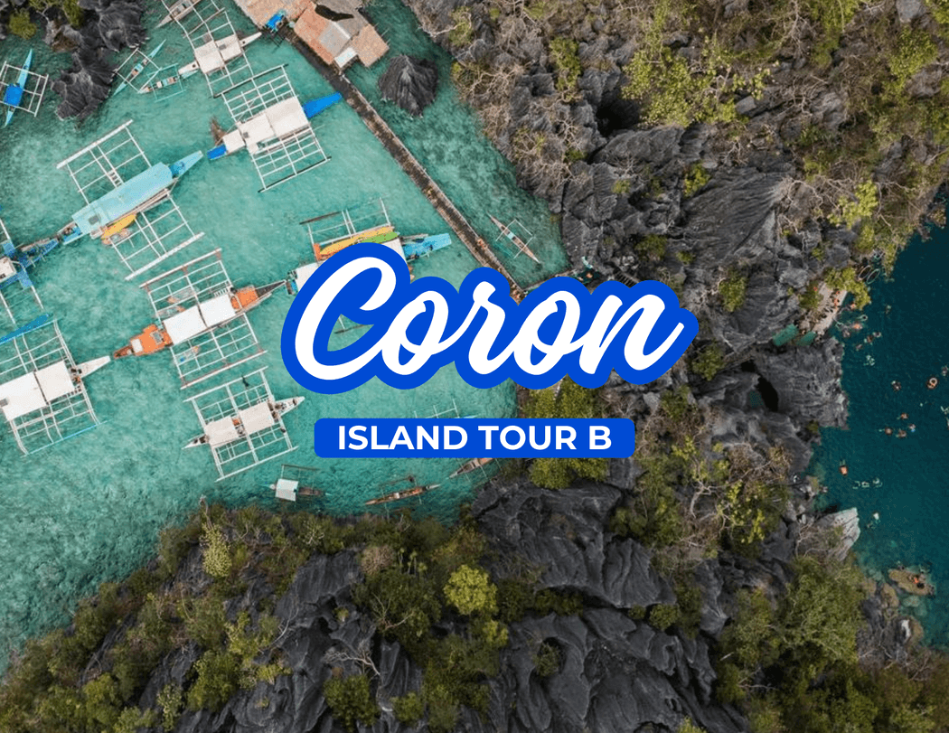 Tour B (Coron Island Tour) with Lunch