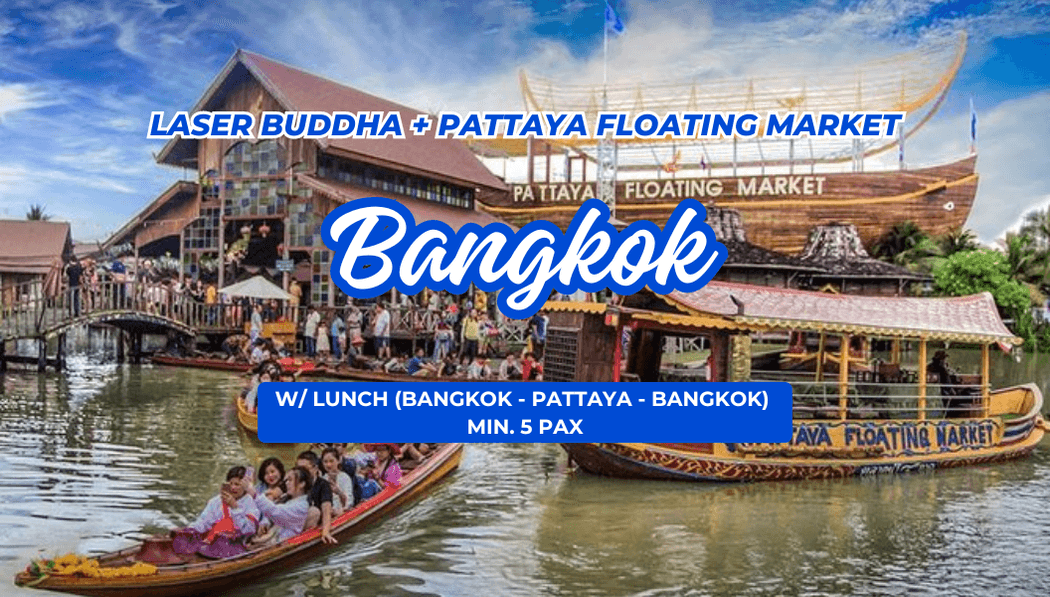 Laser Budhha + Floating Market W/ Lunch