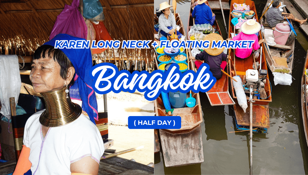 Karen Long Neck + Floating Market (Half Day)